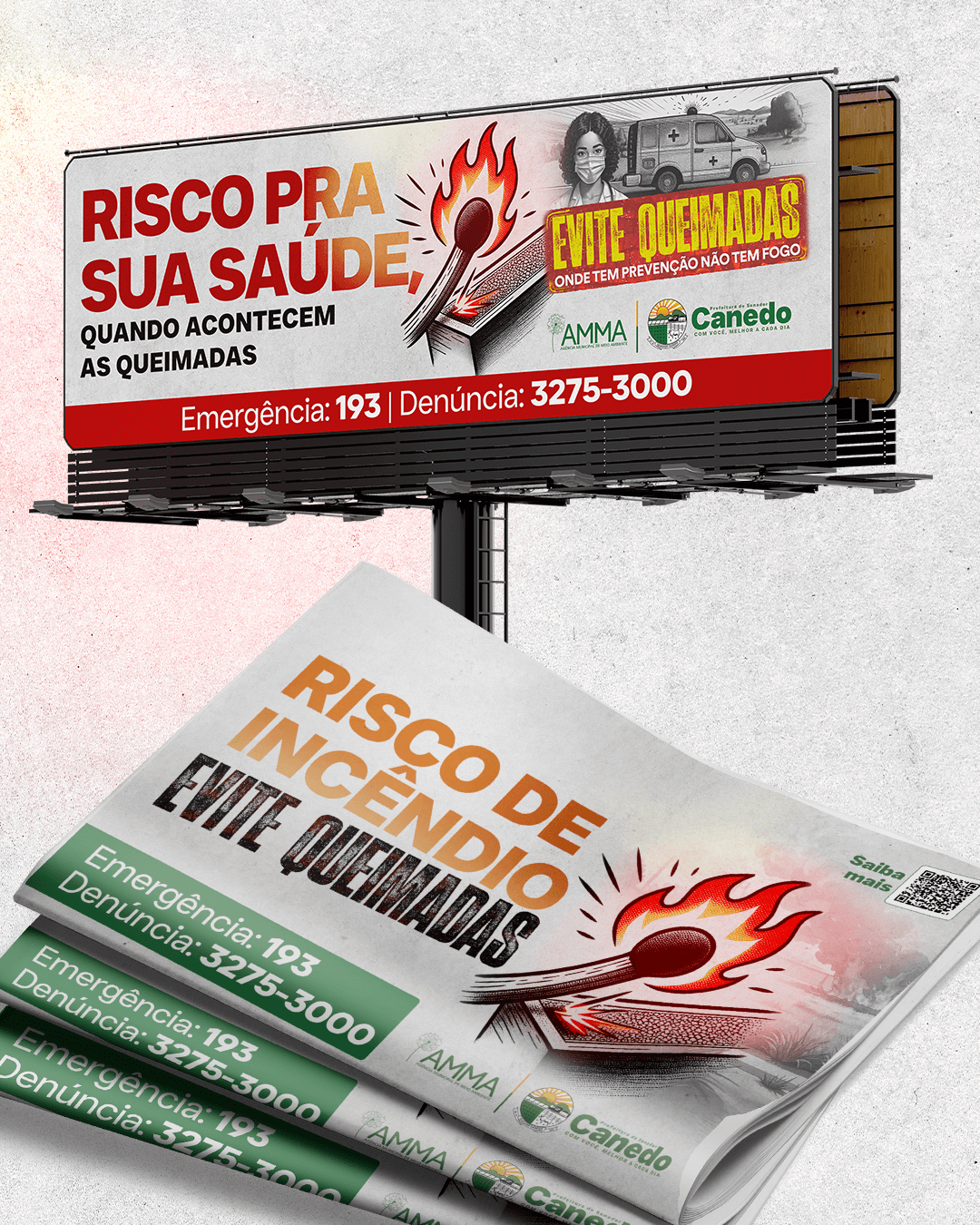 Prefeitura de Senador Canedo - Campanha Queimadas Senador Canedo