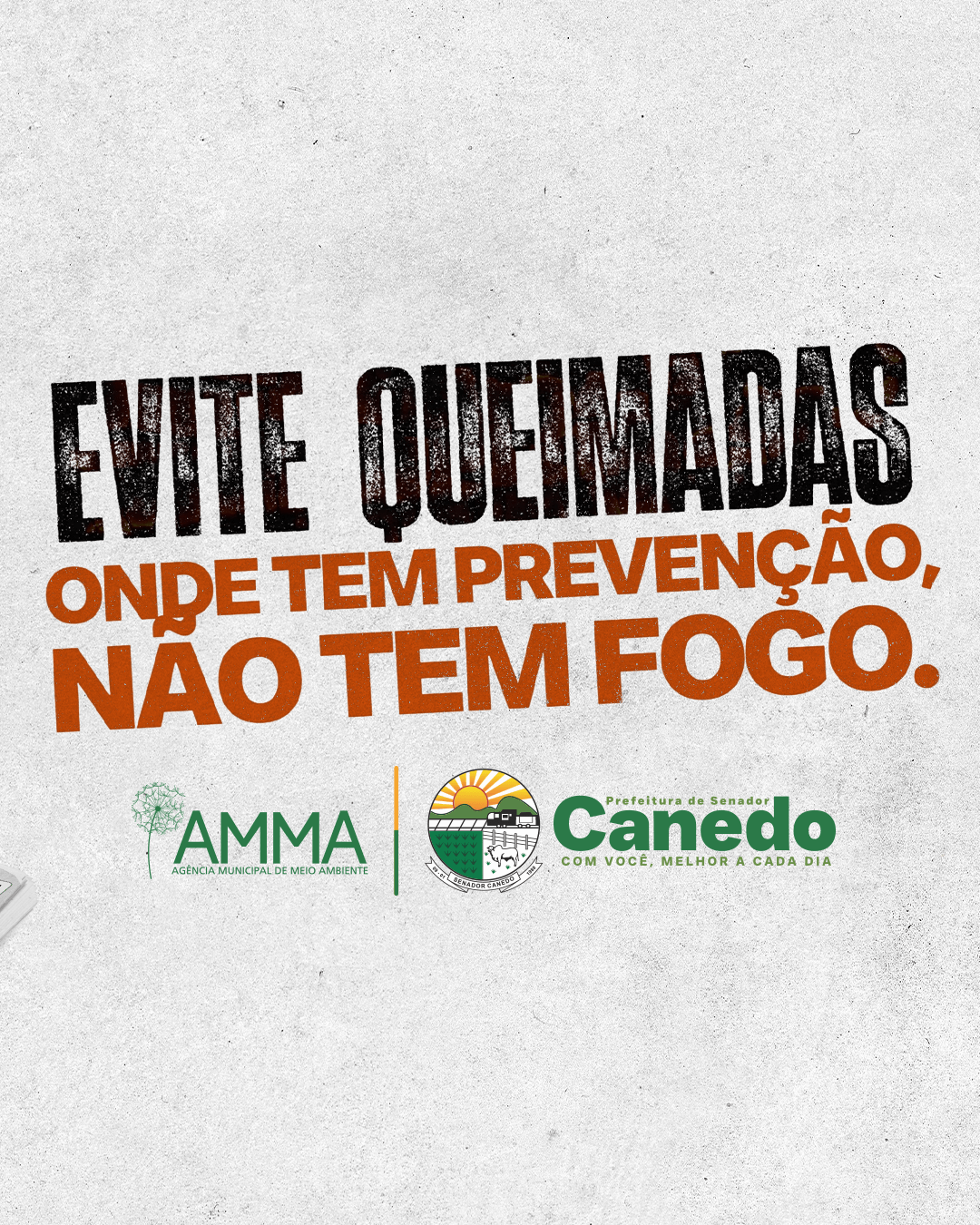 Prefeitura de Senador Canedo - Campanha Queimadas Senador Canedo